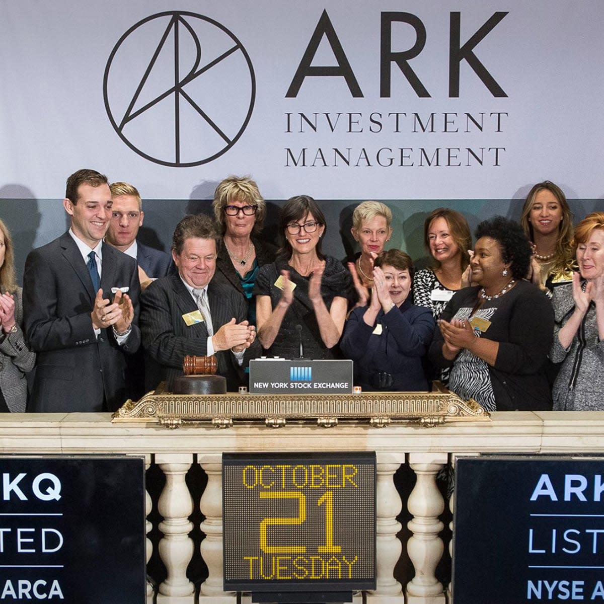 Figure 1: ARK Investment Management on NYSE.