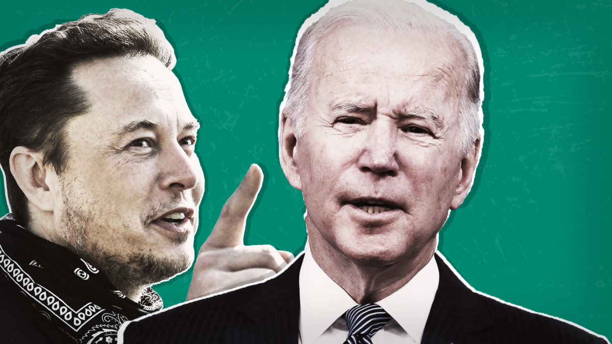 Elon Musk says President Biden is right about one thing