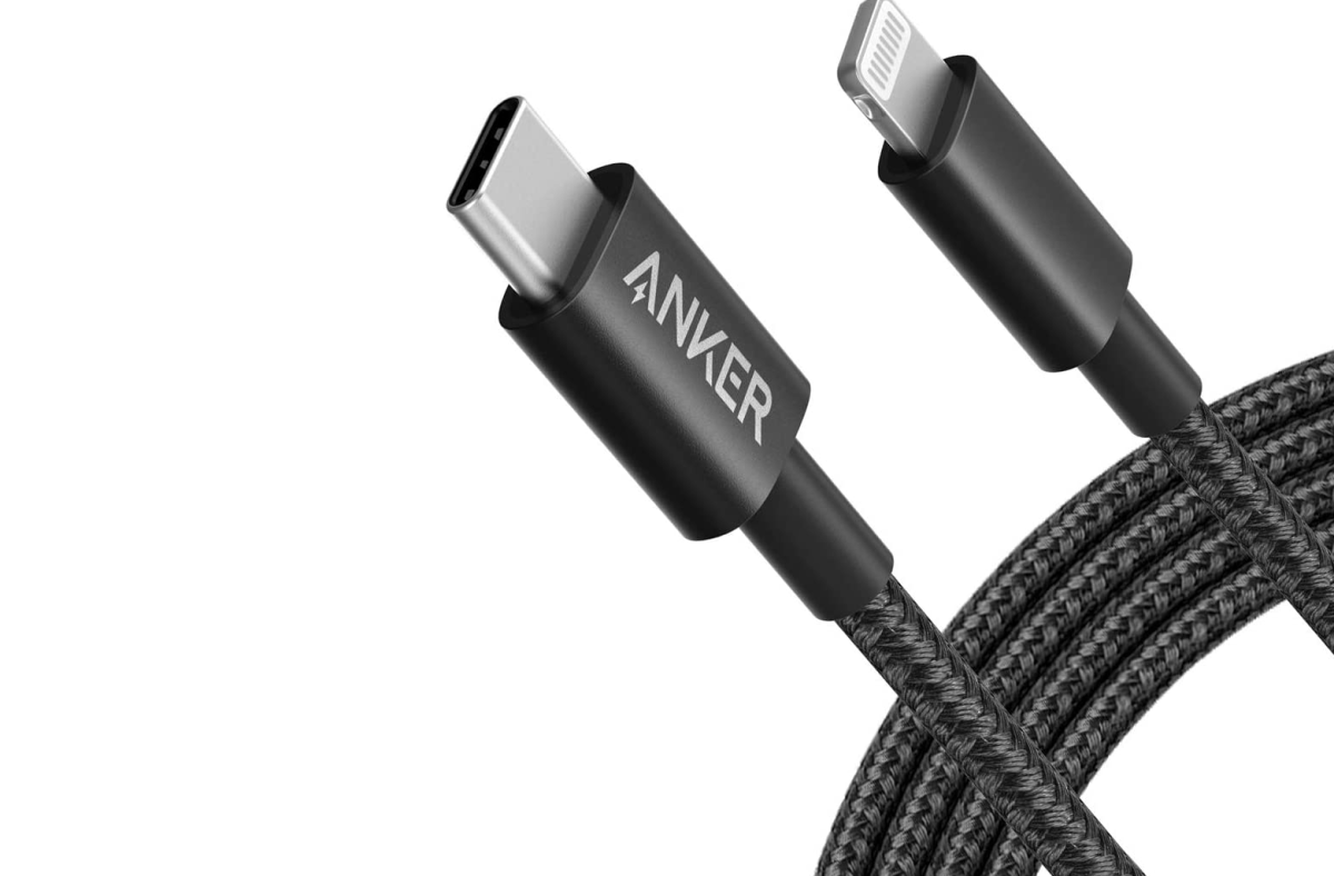 Anker Nylon USB-C to Lightning Cable