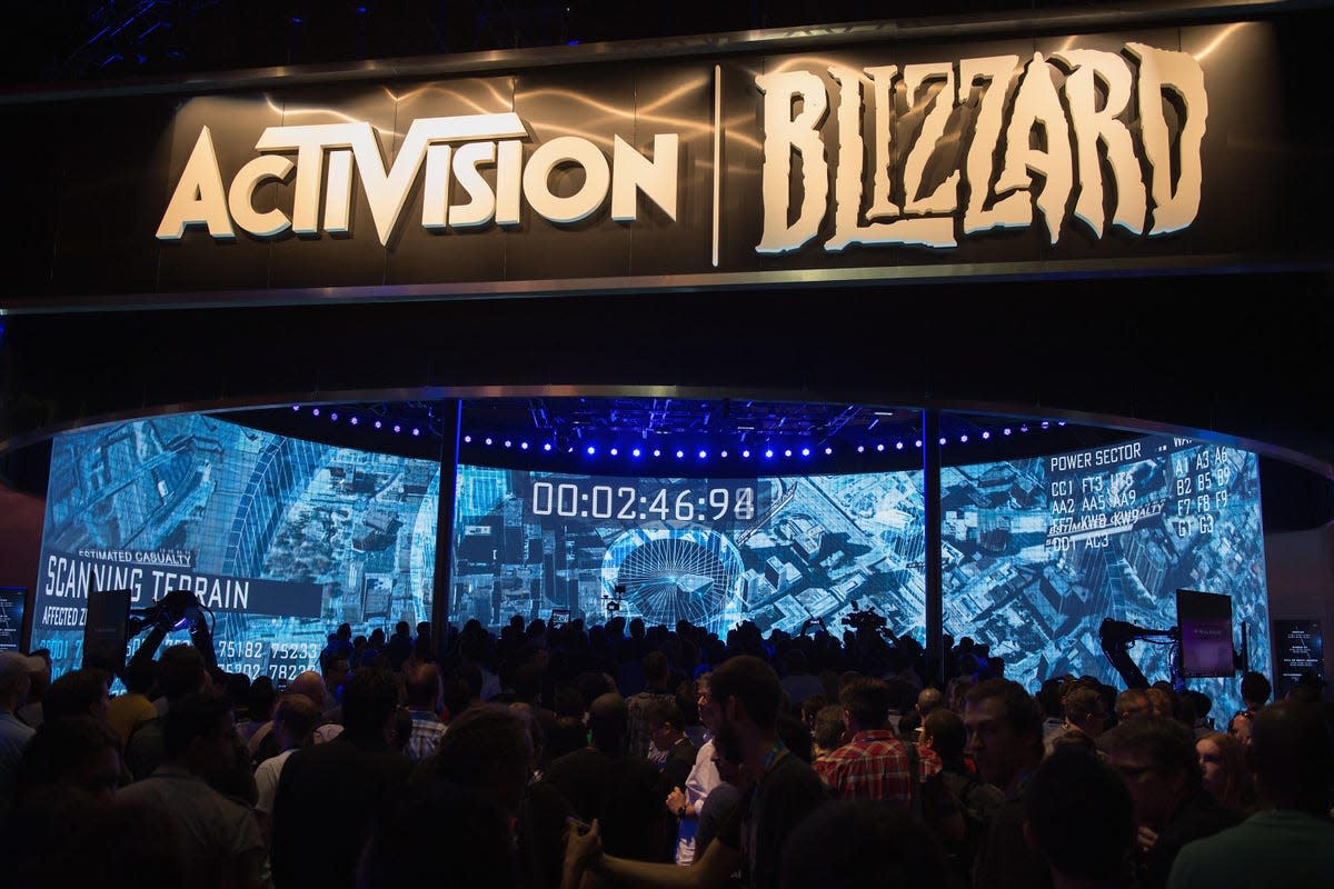 Figure 1: Activision Blizzard's gamming event.