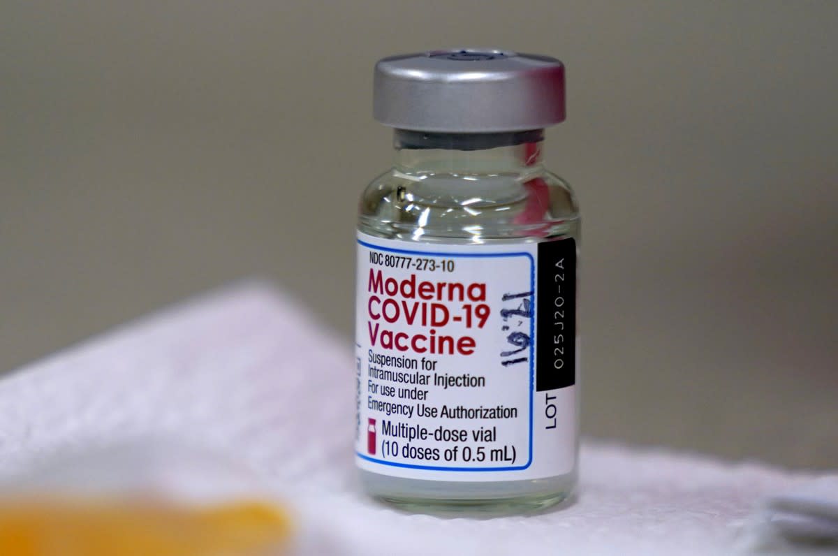 Figure 1: Moderna COVID-19 vaccine.