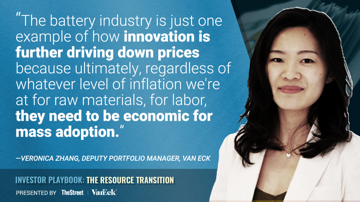 Quote by Veronica Zhang, Deputy Portfolio Manager, and Analyst focused on renewable energy, VanEck, on greenflation.