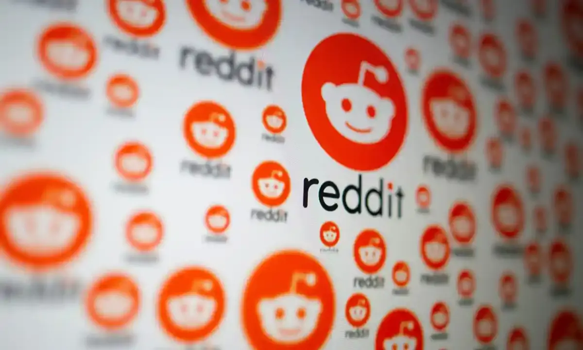 Figure 1: Reddit logo icons. Photograph: Dado Ruvić/Reuters