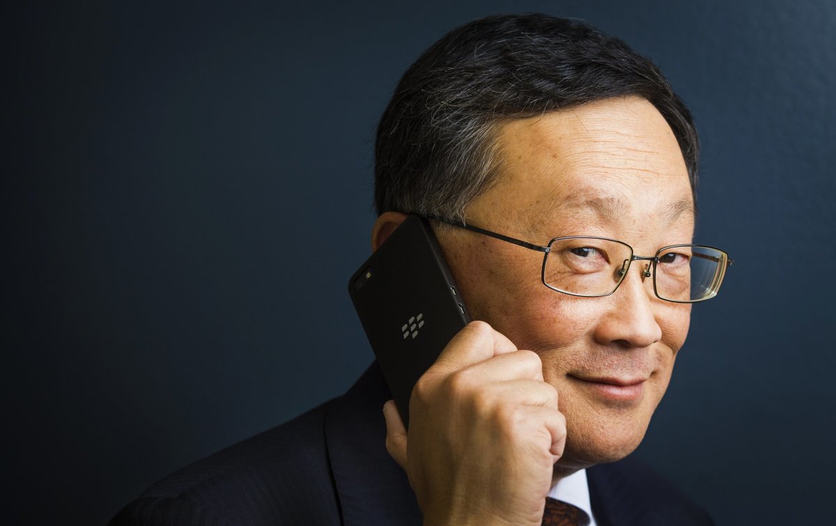 Figure 1: BlackBerry's CEO John Chen.