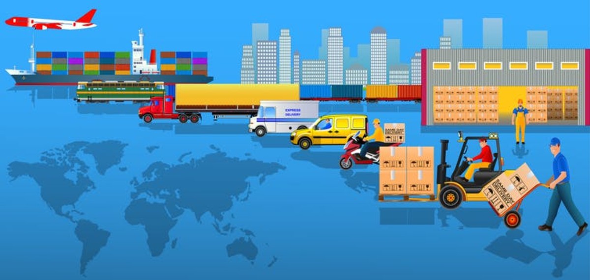 The world’s supply chains are subject to a complex and sometimes volatile range of factors. Axel Wolf/Shutterstock