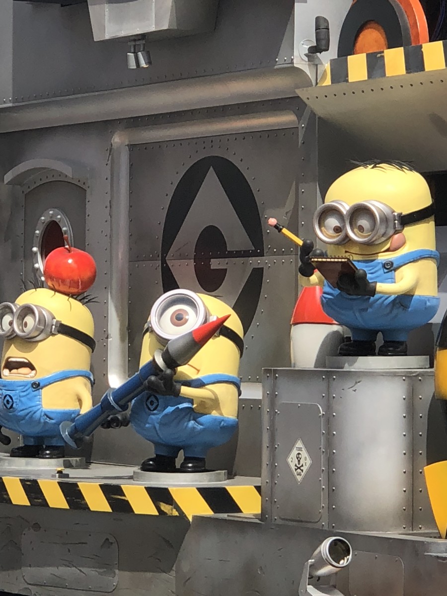 The Minions at Universal Studios Florida