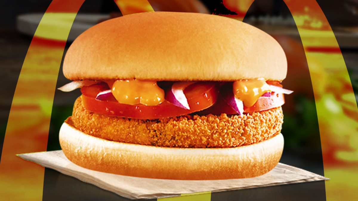 McAloo Tikki Burger McDonald's Lead