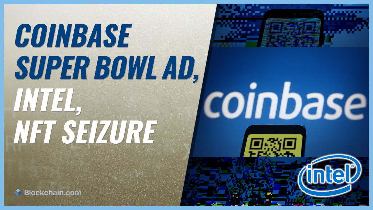 Coinbase QR Ad, Intel Blockchain Mining, NFT Tax Evasion: Latest Crypto News