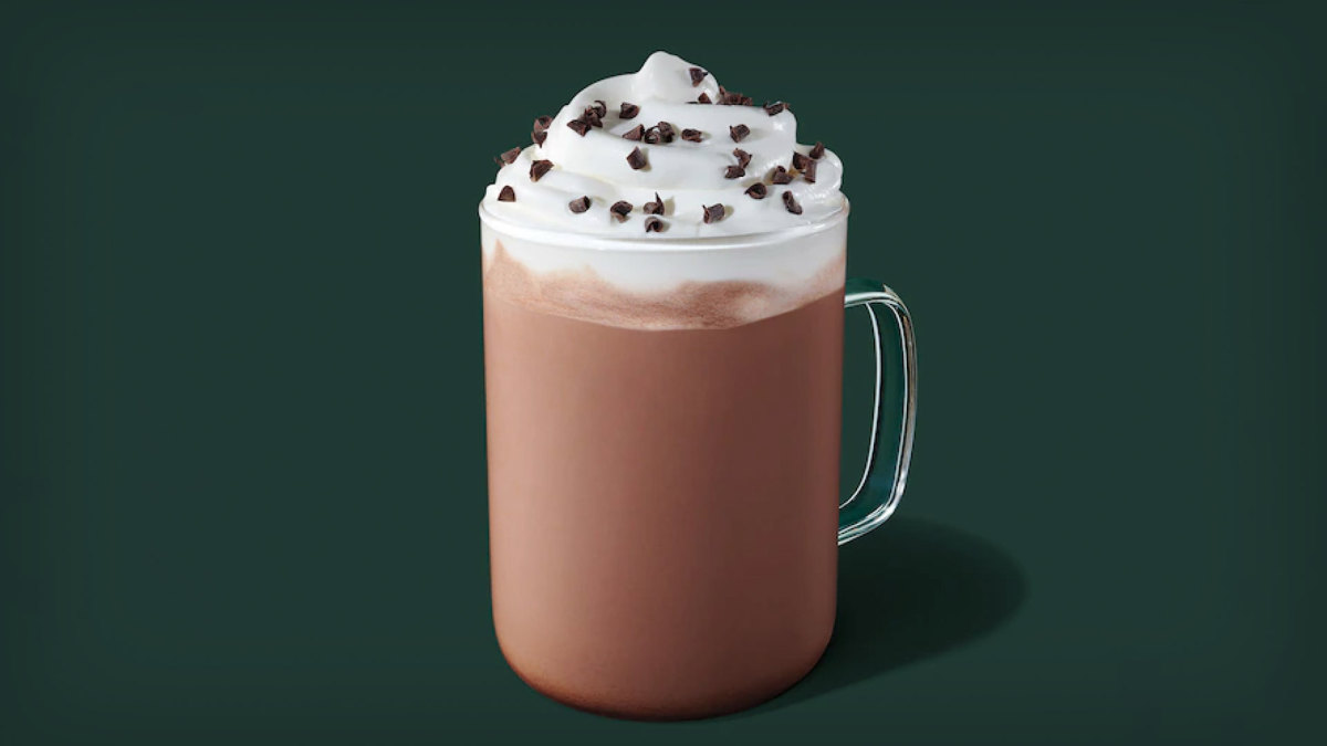 Starbucks Peppermint Hot Chocolate Lead JS