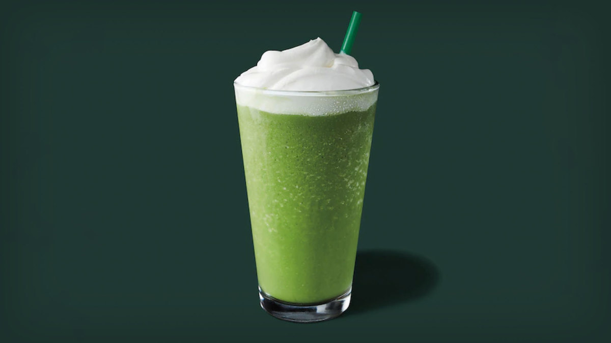 Starbucks Matcha Creme Frappucino Lead JS