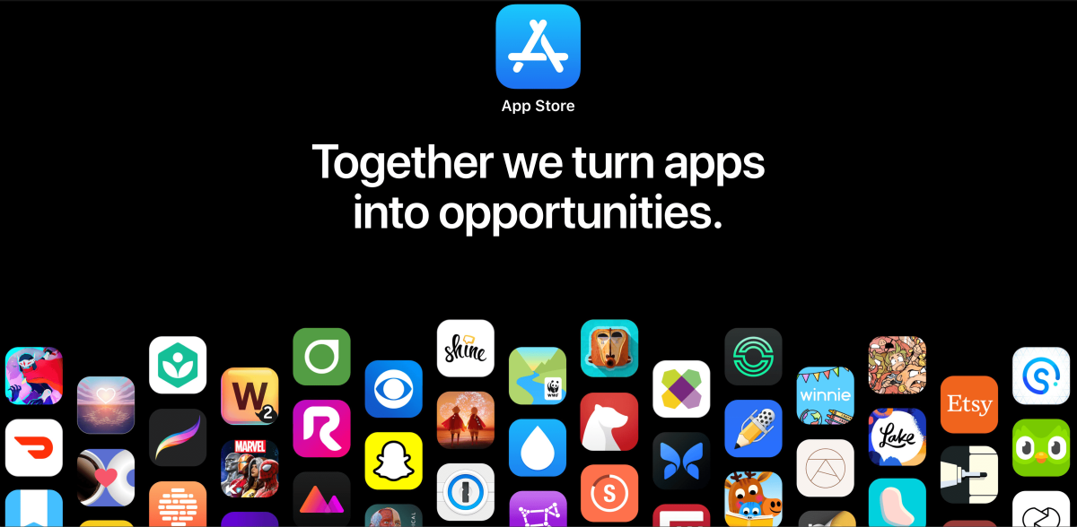 Figure 1: Apple's App Store.