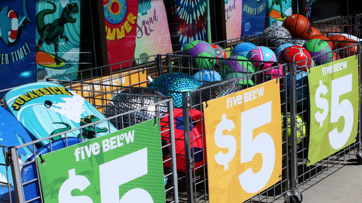 Five Below starts selling items more than $5