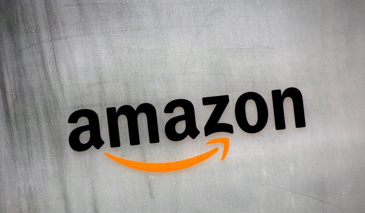 amazoncoms logo is seen at amazon japans office building in tokyo japan photo reuters