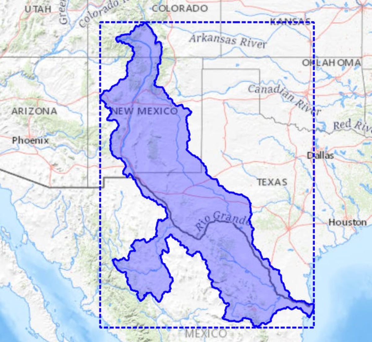 The Rio Grande Basin. U.S. Geological Survey