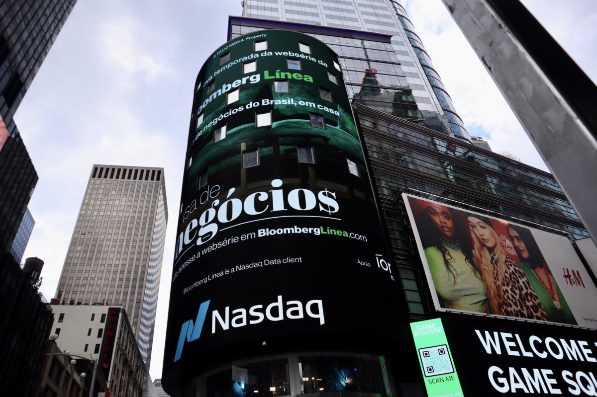 Bloomberg Linea featured in Times Square
