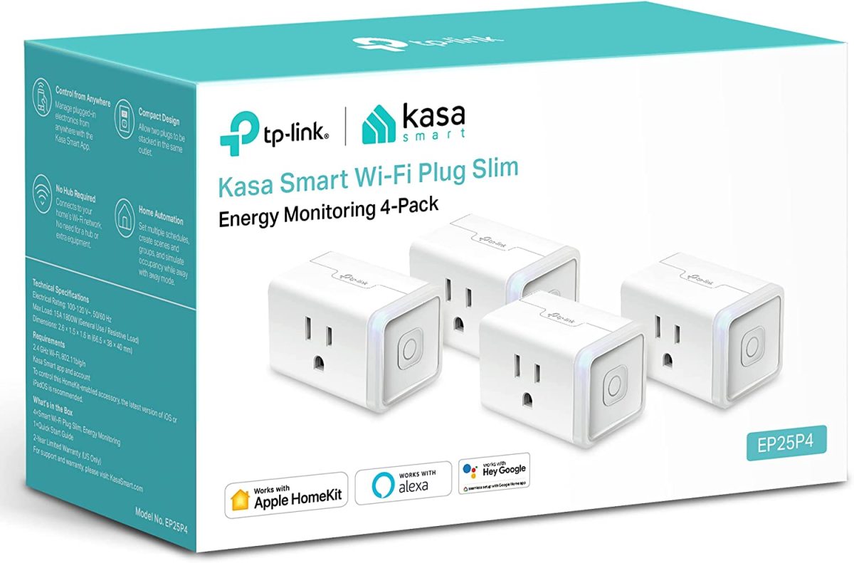 Kasa Smart Plug Mini 4-Pack