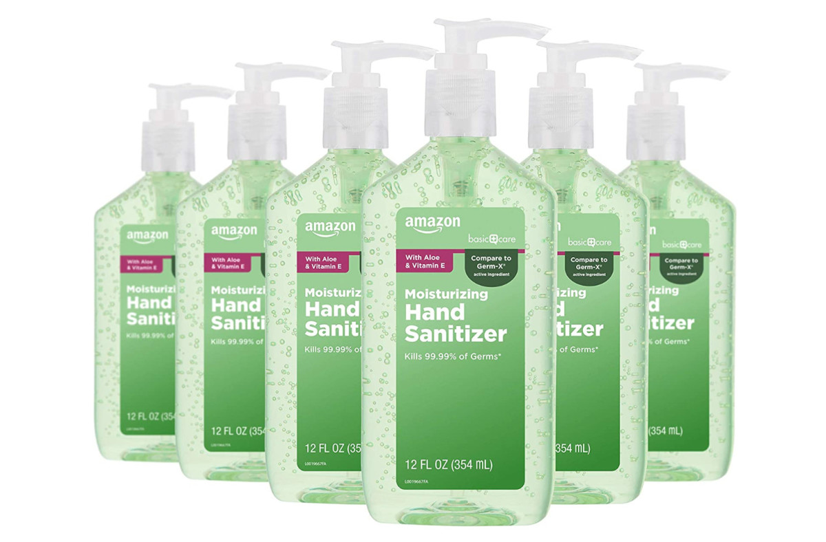 Amazon Basics hand sanitizer