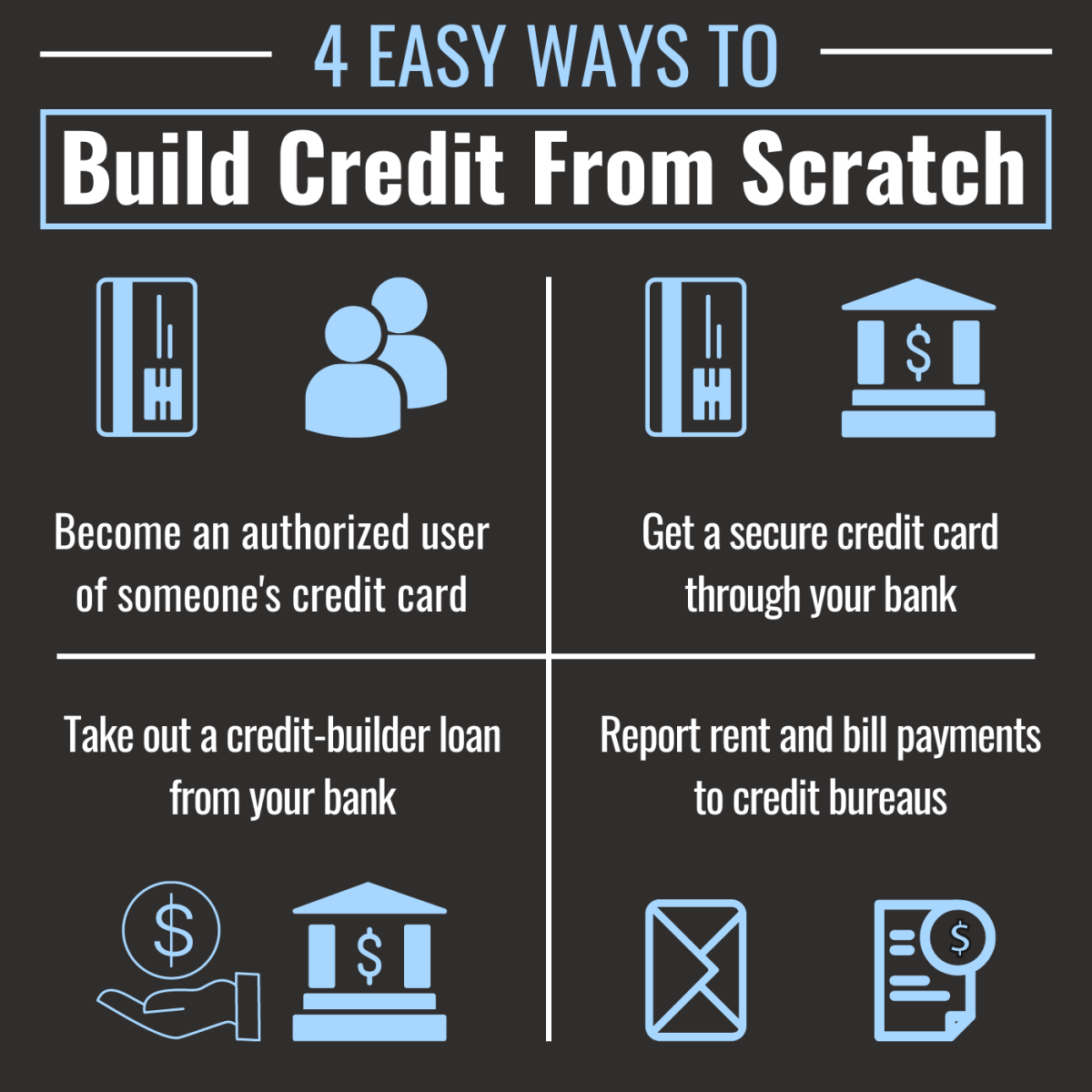 4 Ways To Safely Build Credit When You Have None Thestreet