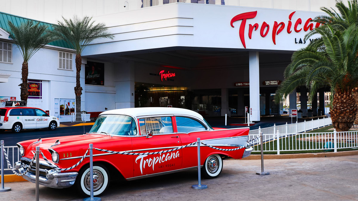 The Tropicana on the Las Vegas Strip. Lead JS 090822