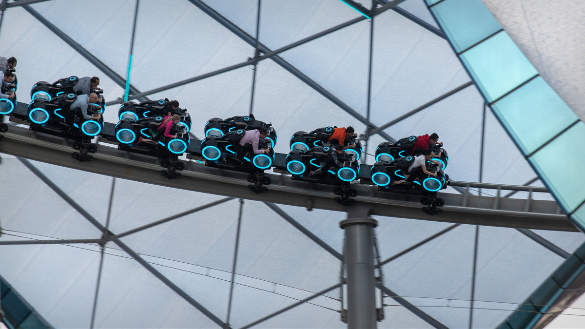 Disney Tron Coaster Lead JS 091222