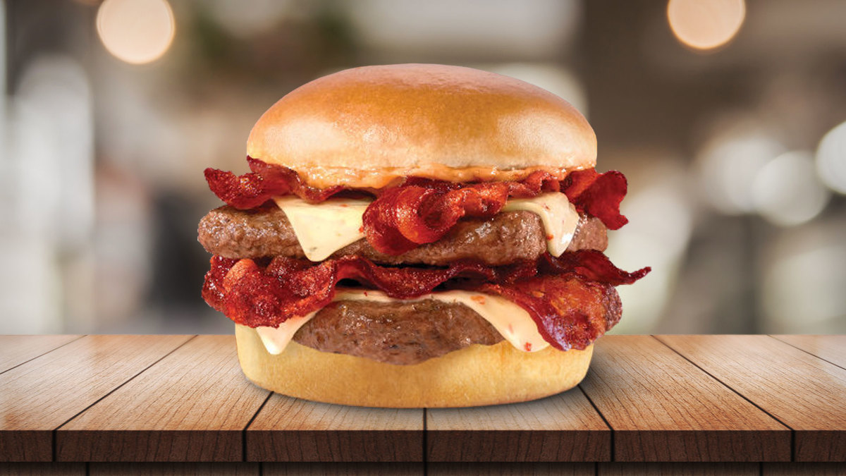 BACON CHEESEBURGER*, Menu