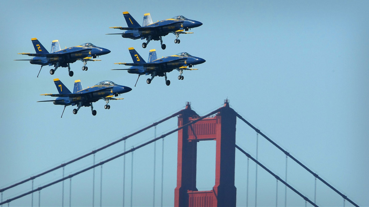Blue Angels Roar in San Francisco for Fleet Week