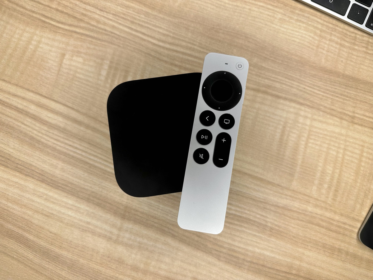 living room apple tv 4