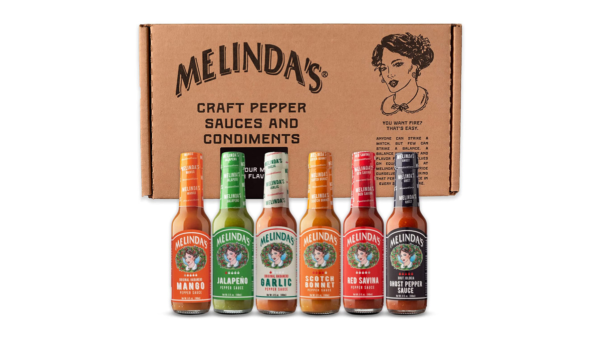 Melinda’s Chef Fig’s Heat & Flavor Collection Hot Sauce Set