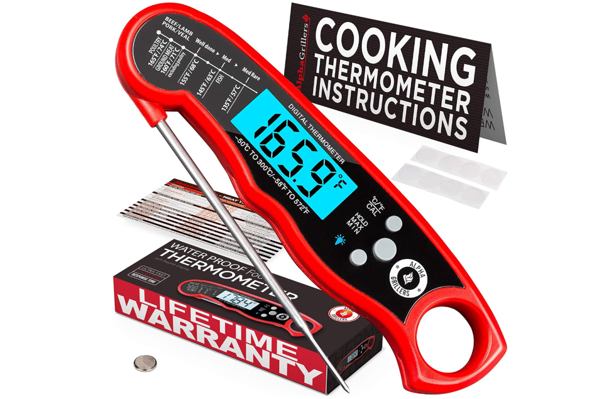Alpha griller thermometer