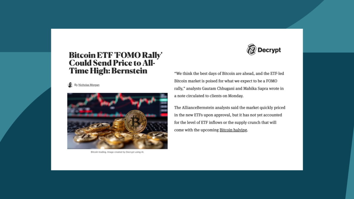 Bernstein predicts bitcoin price all-time high