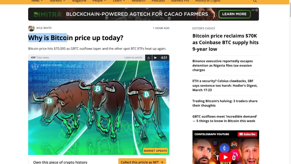 Analyst reveals factors behind latest bitcoin price surge