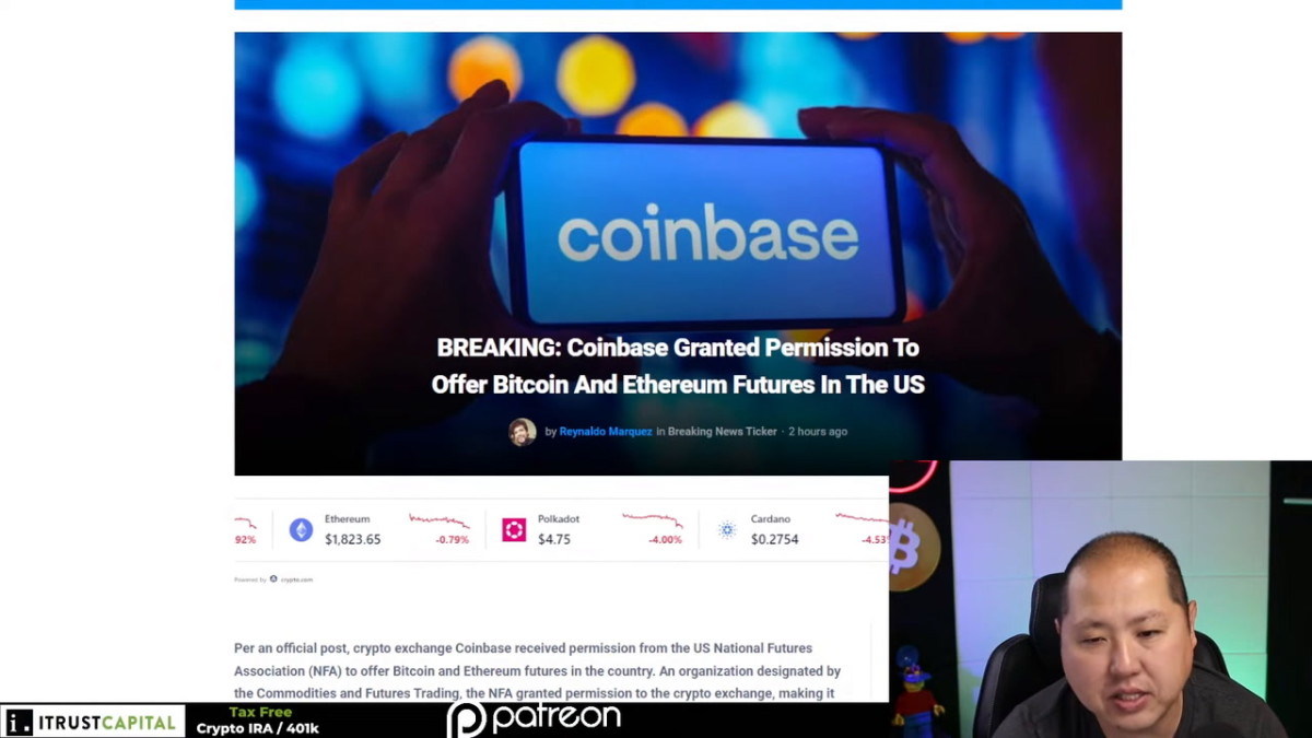Coinbase approved to offer crypto futures to US investors