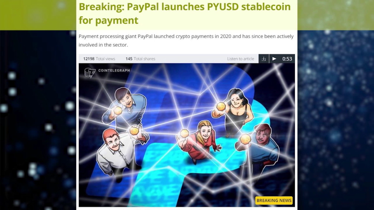 How PayPal’s stablecoin could drive the shift toward cryptocurrency