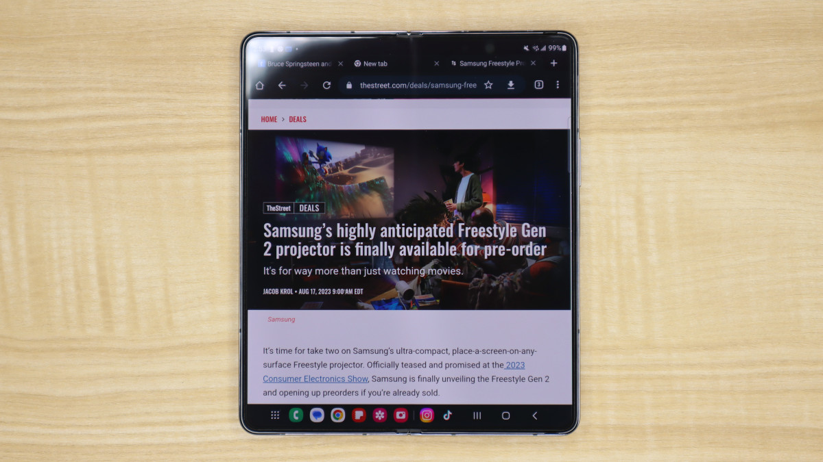 Samsung Galaxy Z Fold 4 Review: The Grown Up Flip Phone - TheStreet