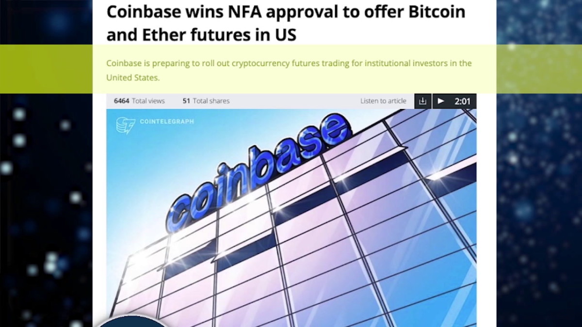 Coinbase brings the most popular crypto trade under regulatory oversight