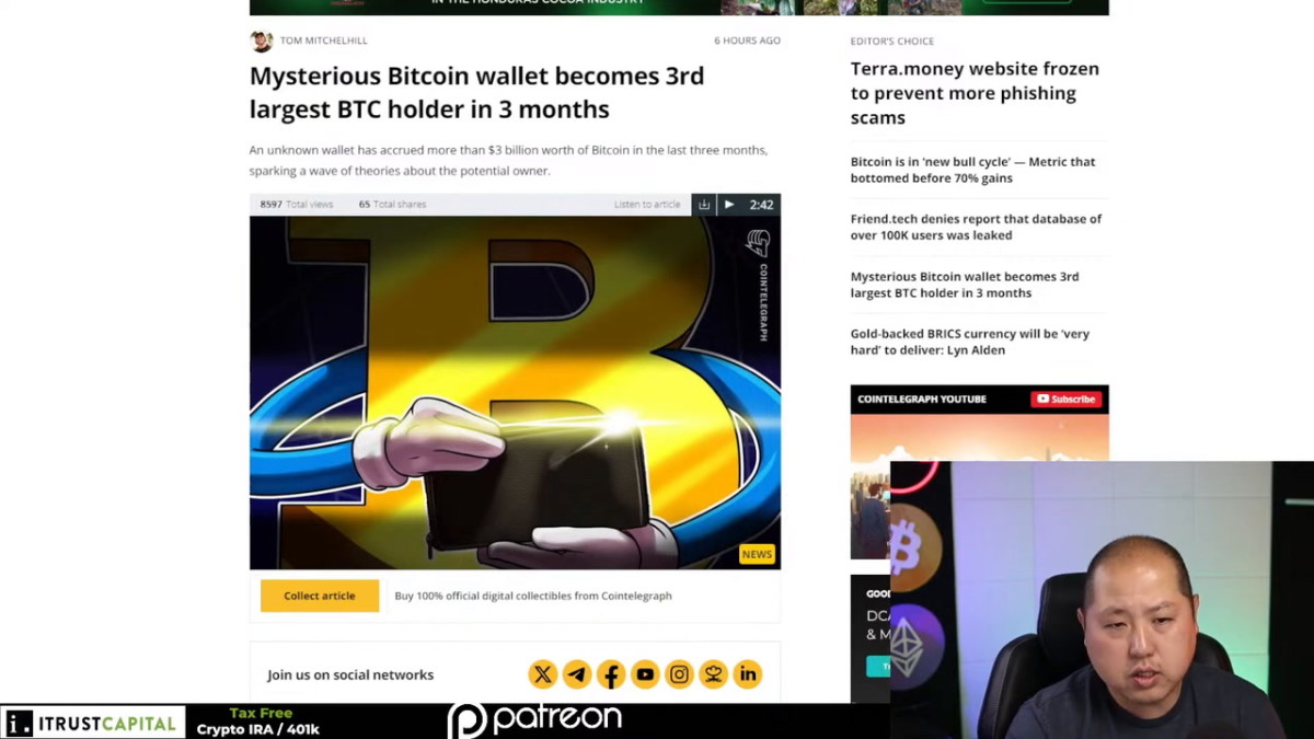 Is BlackRock Now The Third-Largest Bitcoin Holder?