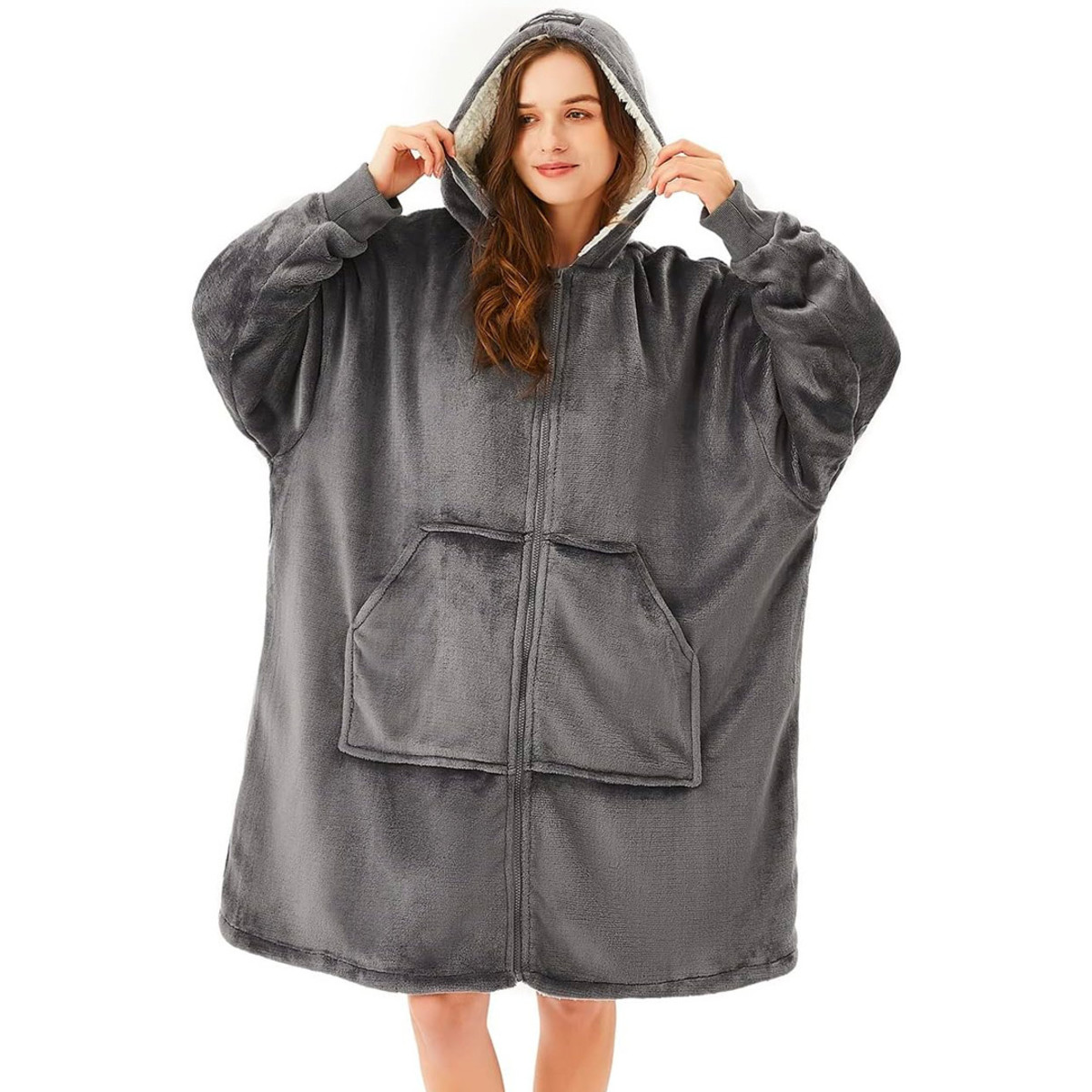 Extreme Comfort Oversized Wearable Blanket Hoodie - Brilliant Promos - Be  Brilliant!