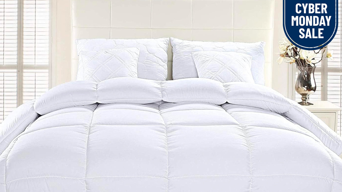 The 'cloud nine' comforter is $23 for  Cyber Monday 2023