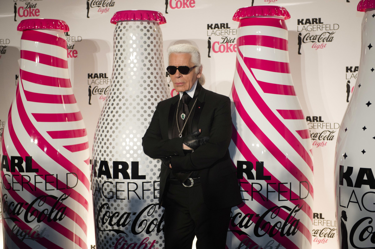 How Karl Lagerfeld turned Diet Coke from a novel cola to fashion's
