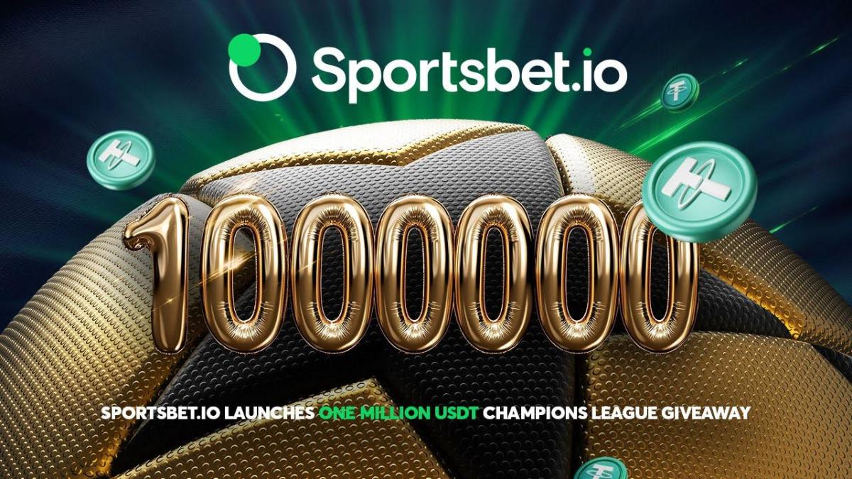 Sportsbet.io launches 1 million USDT giveaway to mark Champions League  finale - TheStreet Crypto: Bitcoin and cryptocurrency news, advice,  analysis and more