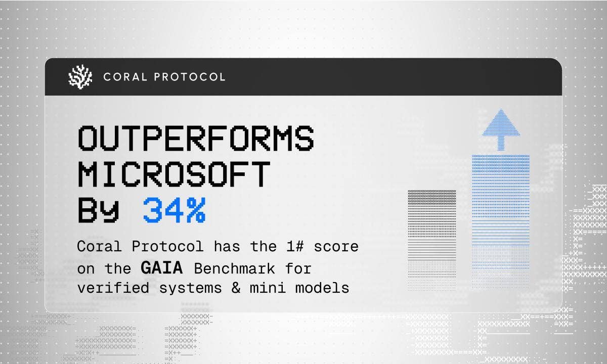 Coral Protocol Outperforms Microsoft by 34% With Top GAIA Benchmark for ...