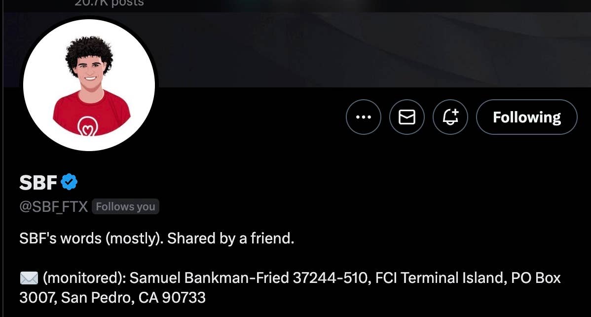 Is Sam Bankman-Fried active on X (Twitter) again? Former FTX CEO posts ...