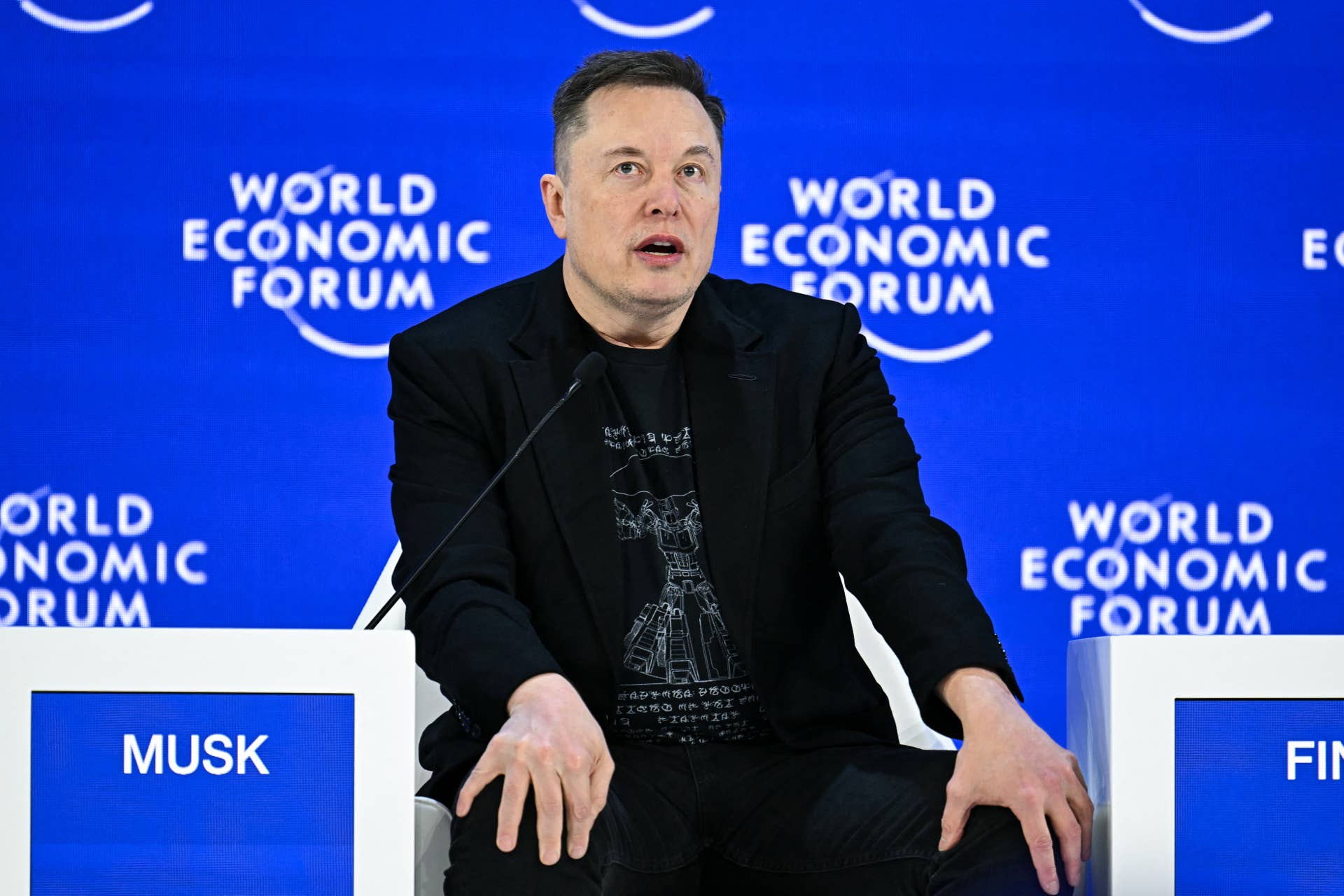 The Tesla and SpaceX CEO's latest prediction goes well beyond the outlook he shared at the G20.