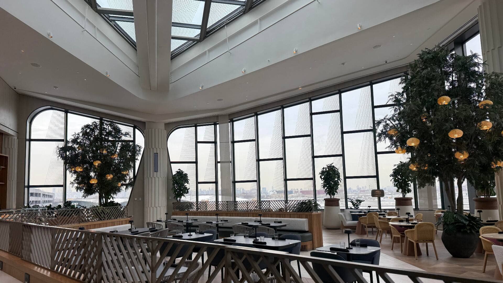 We got a peek inside the fancy new Capital One airport lounge