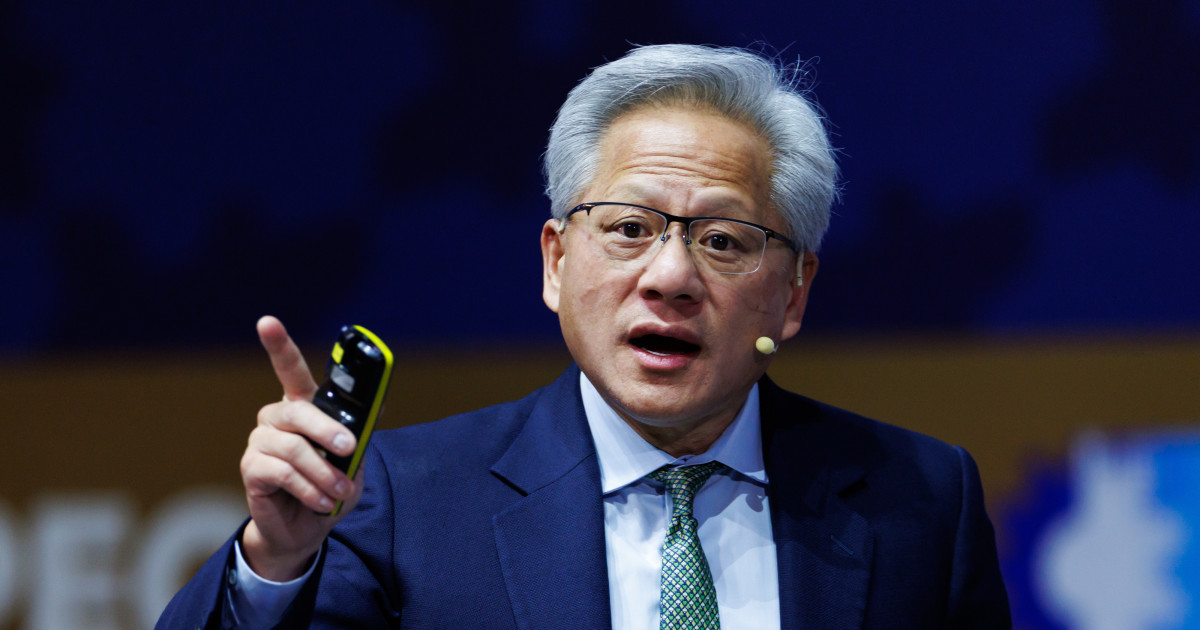 Nvidia CEO delivers blunt 7-word rebuttal on software stocks - thestreet.com