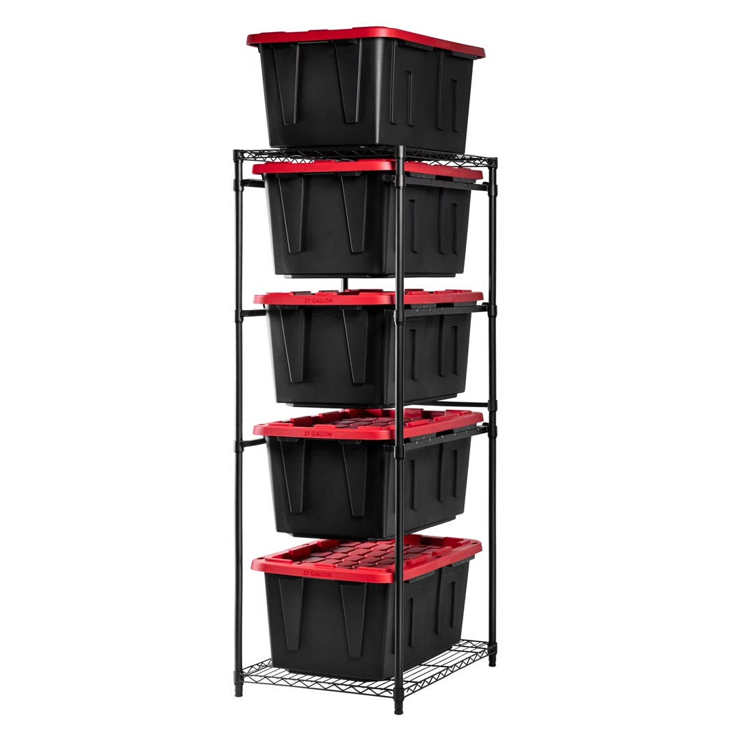 La torre Tote Clevermade de 5 niveles que se muestra aquí ya está a la venta en Walmart.