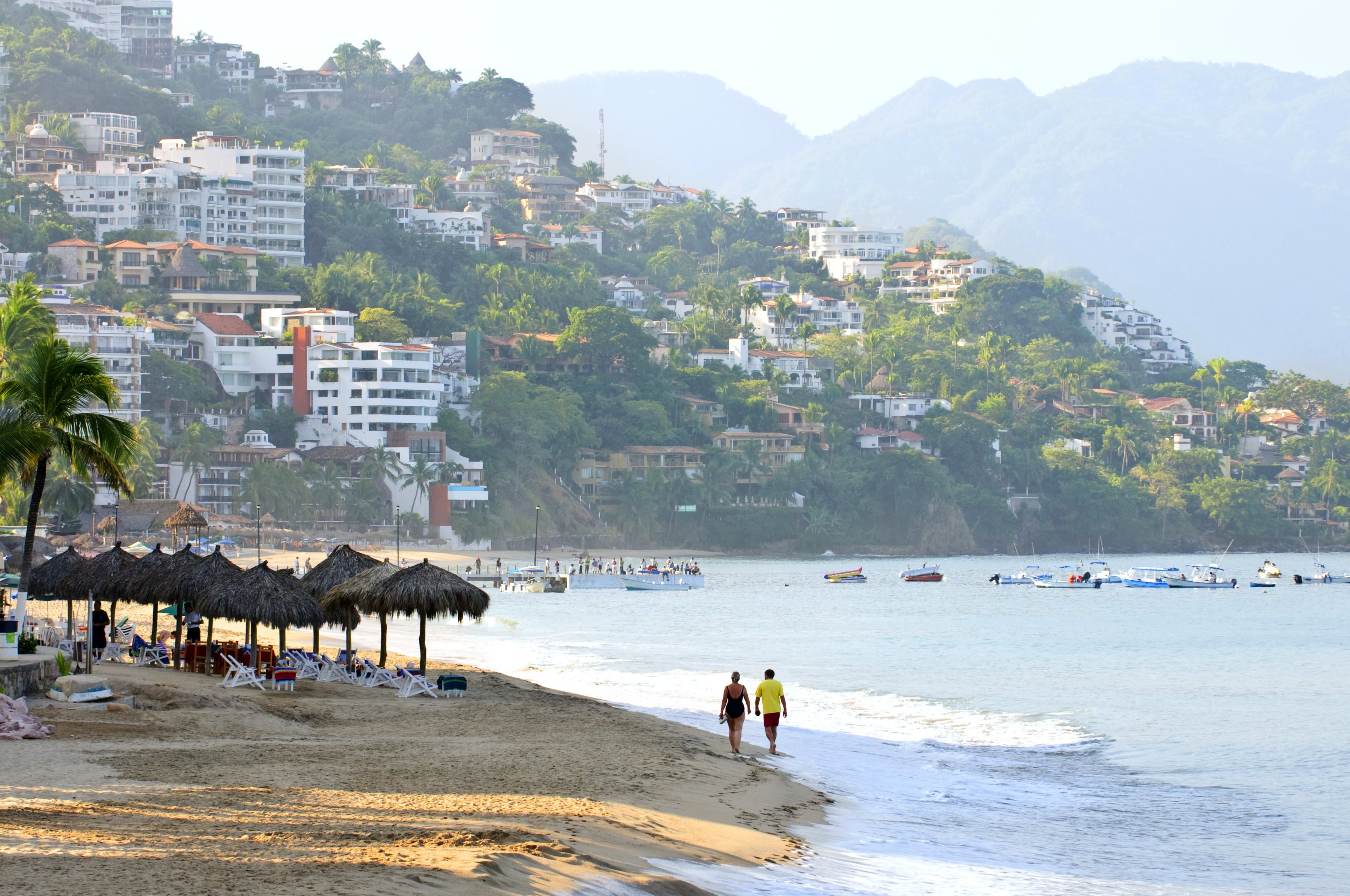 Beach in Puerto Vallarta Mexico