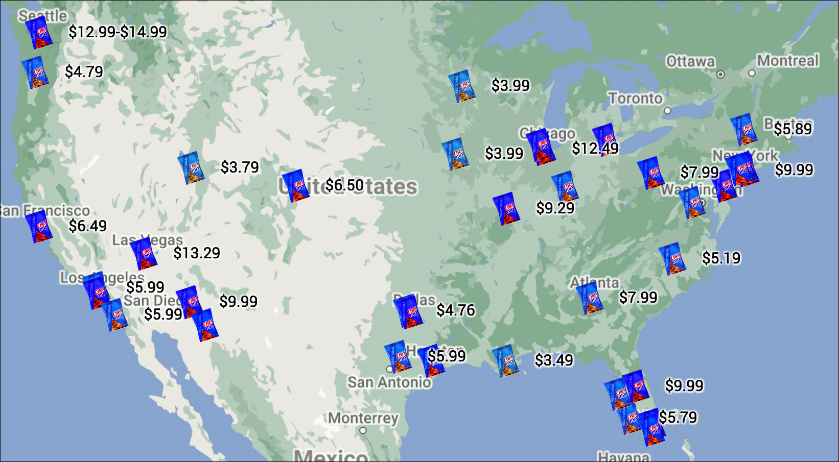 A beloved snack is going viral for its hiked prices at airports - TheStreet