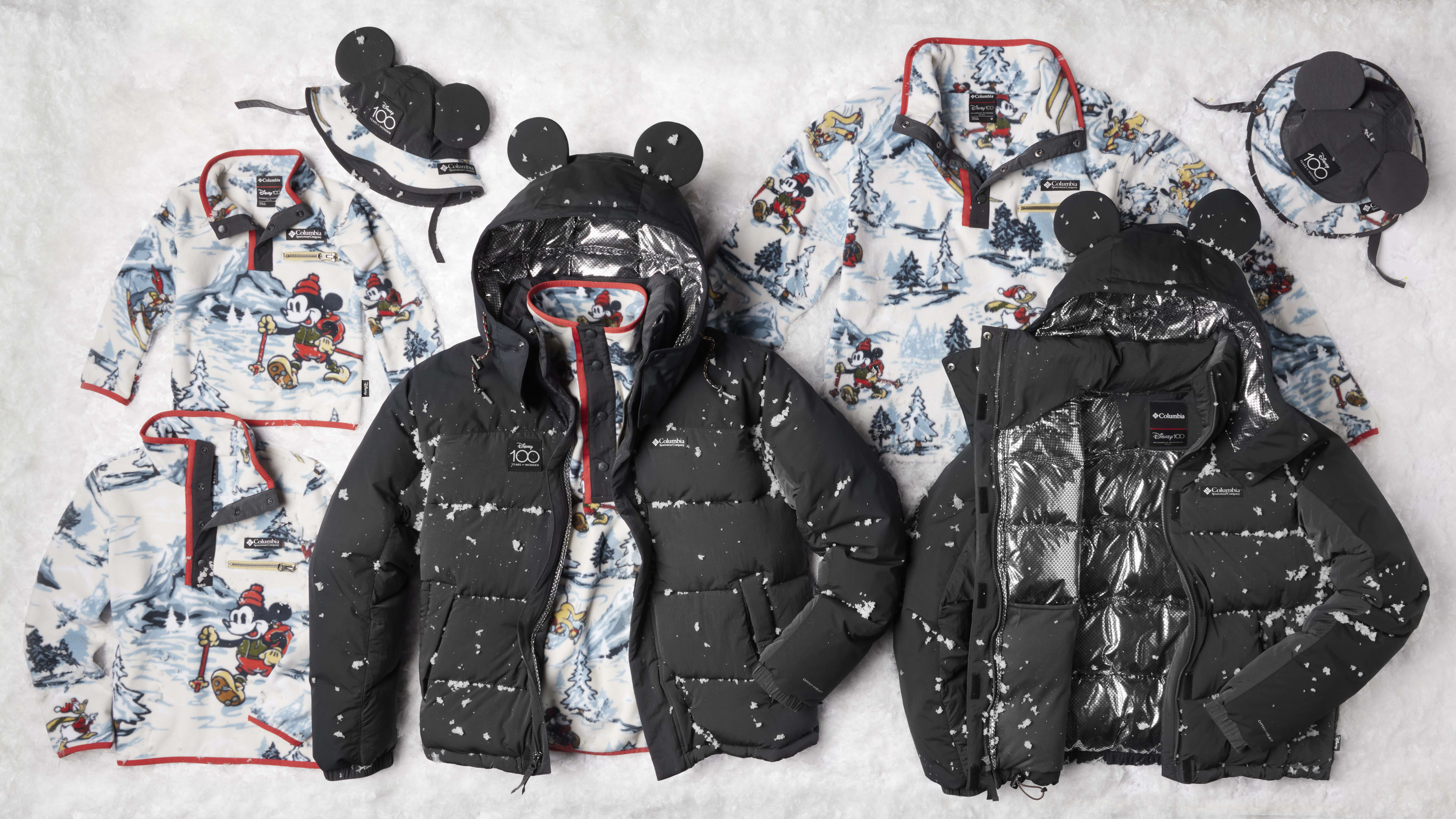 The Columbia x Disney100 Limited-Edition Collection Is Selling