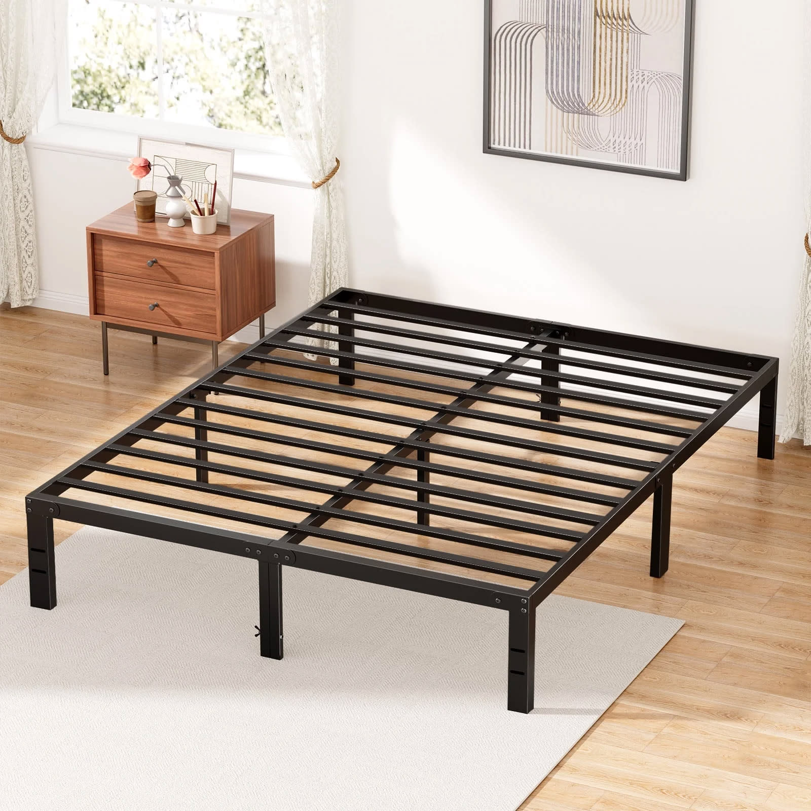 Walmart is selling a $115 queen bed frame for $60 - TheStreet